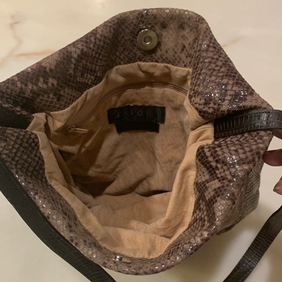 FALOR leather bag, meda i. Italy - Picture 7 of 8